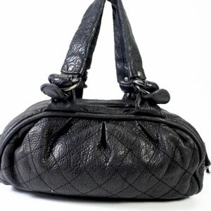 🔥🔥 CHANEL QUILTED REISSUE LAMBSKIN LEATHER BOWLER SHOULDER BAG  🔥